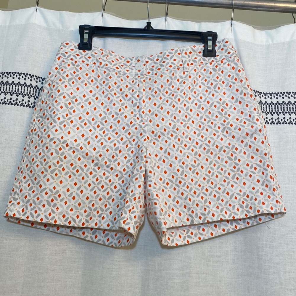 Loft Factory Patterned Chino Shorts